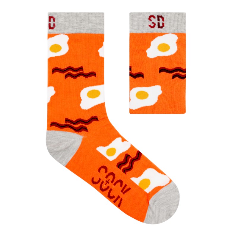 Bacon And Eggs Socks