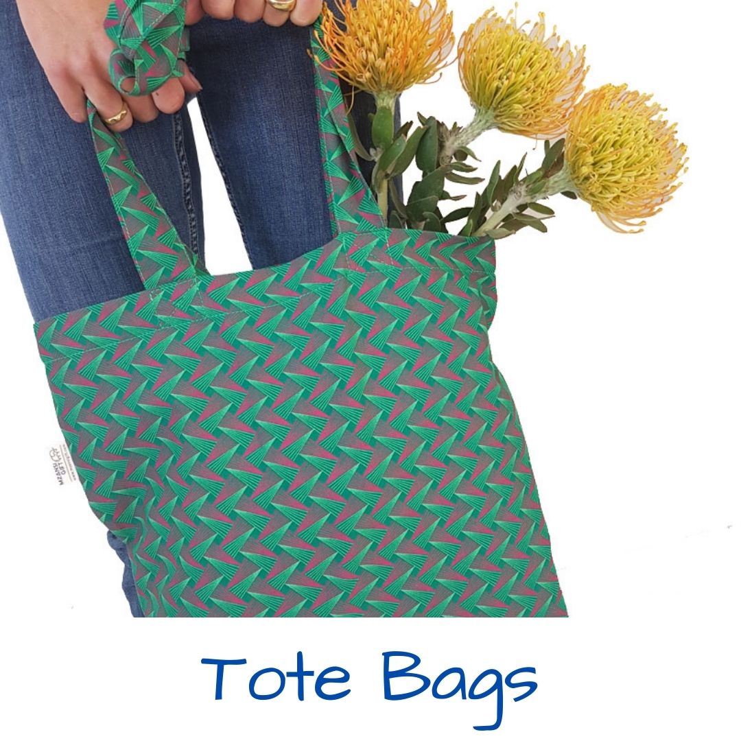Shweshwe Tote Tag